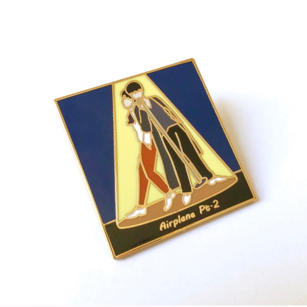 BTS Airplane Pt. 2 Hard Enamel Pin Standard Grade